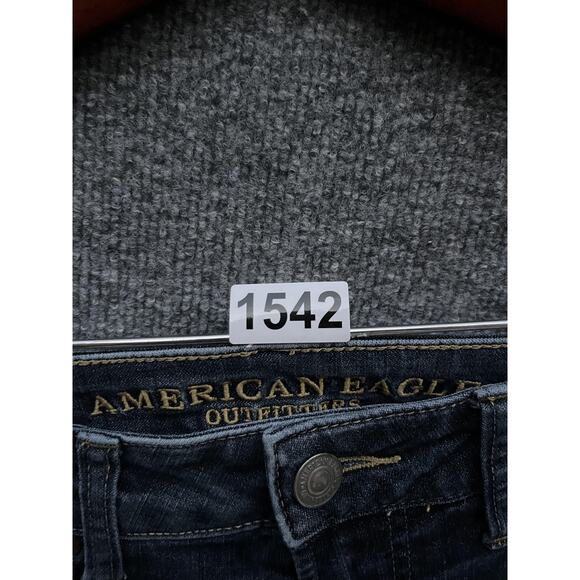 American Eagle Outfitters Jeans Mens 32x34 Blue Extreme Flex 4 Stretch Denim - Picture 7 of 9